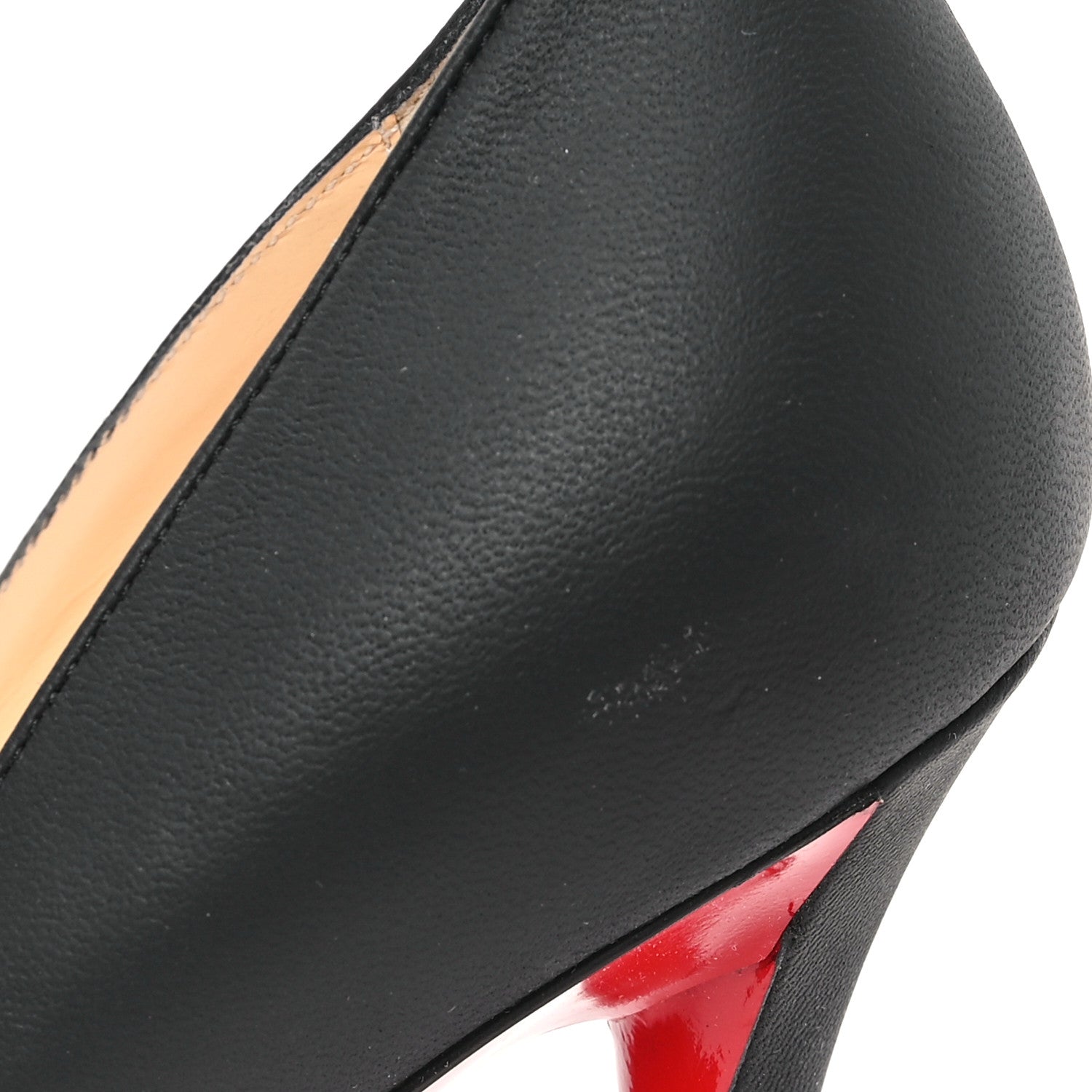 Christian Louboutin Nappa Apostrophy 100 Pumps 39 Black 9 of 10