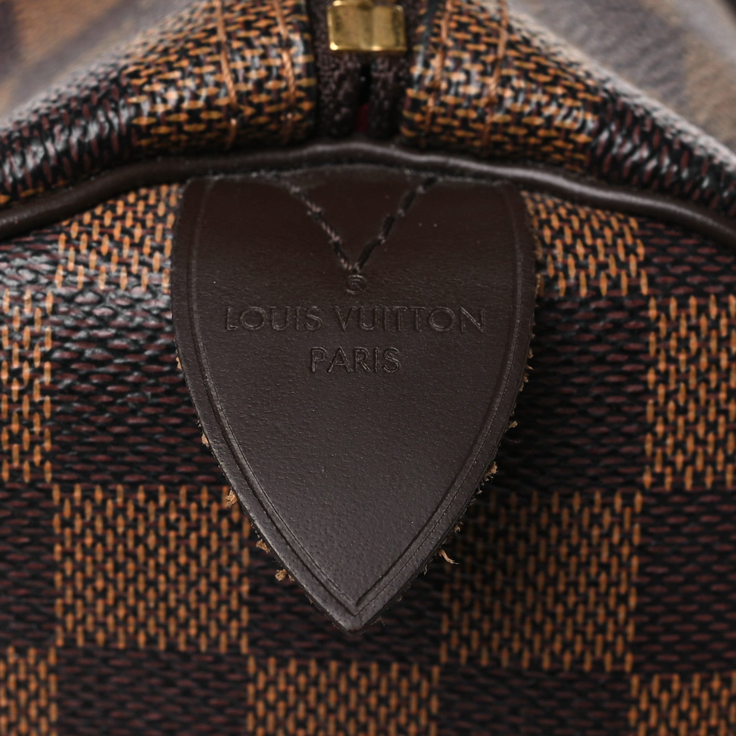 Louis Vuitton Damier Ebene Speedy 30 5 of 9
