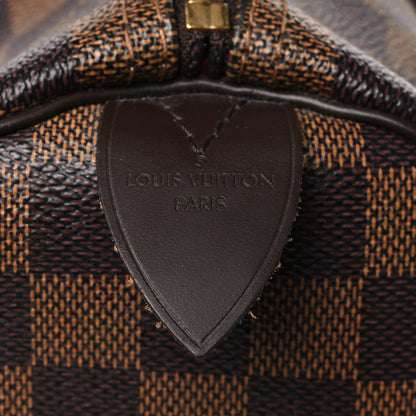 Louis Vuitton Damier Ebene Speedy 30 5 of 9