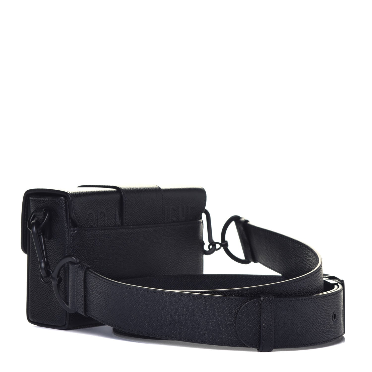 Christian Dior Ultra Matte Grained Calfskin 30 Montaigne Box Bag Black 4 of 10