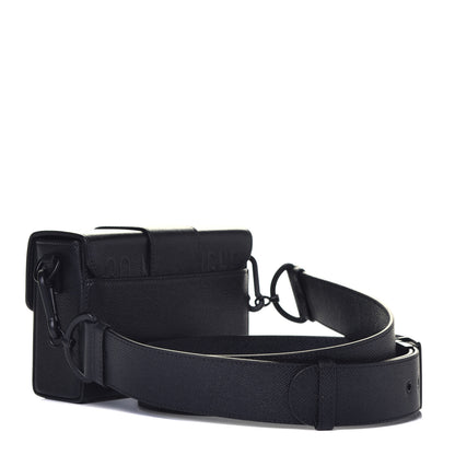 Christian Dior Ultra Matte Grained Calfskin 30 Montaigne Box Bag Black 4 of 10