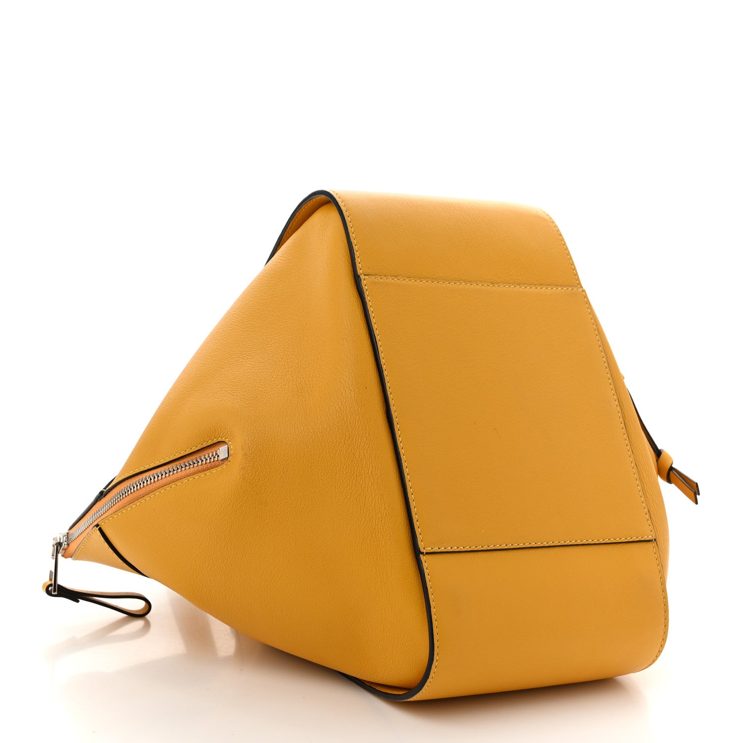 Loewe Calfskin Small Hammock Shoulder Bag Yellow 4 of 11
