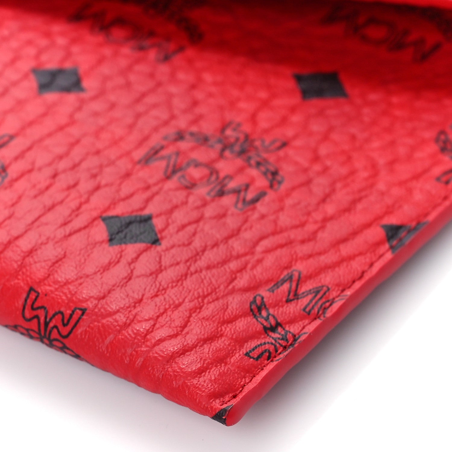 MCM Visetos Envelope Clutch Red 8 of 8