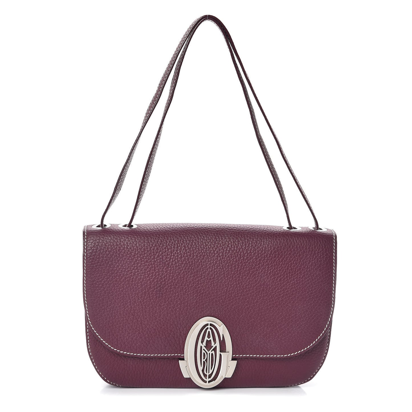 Taurillon 233 Shoulder Bag Burgundy