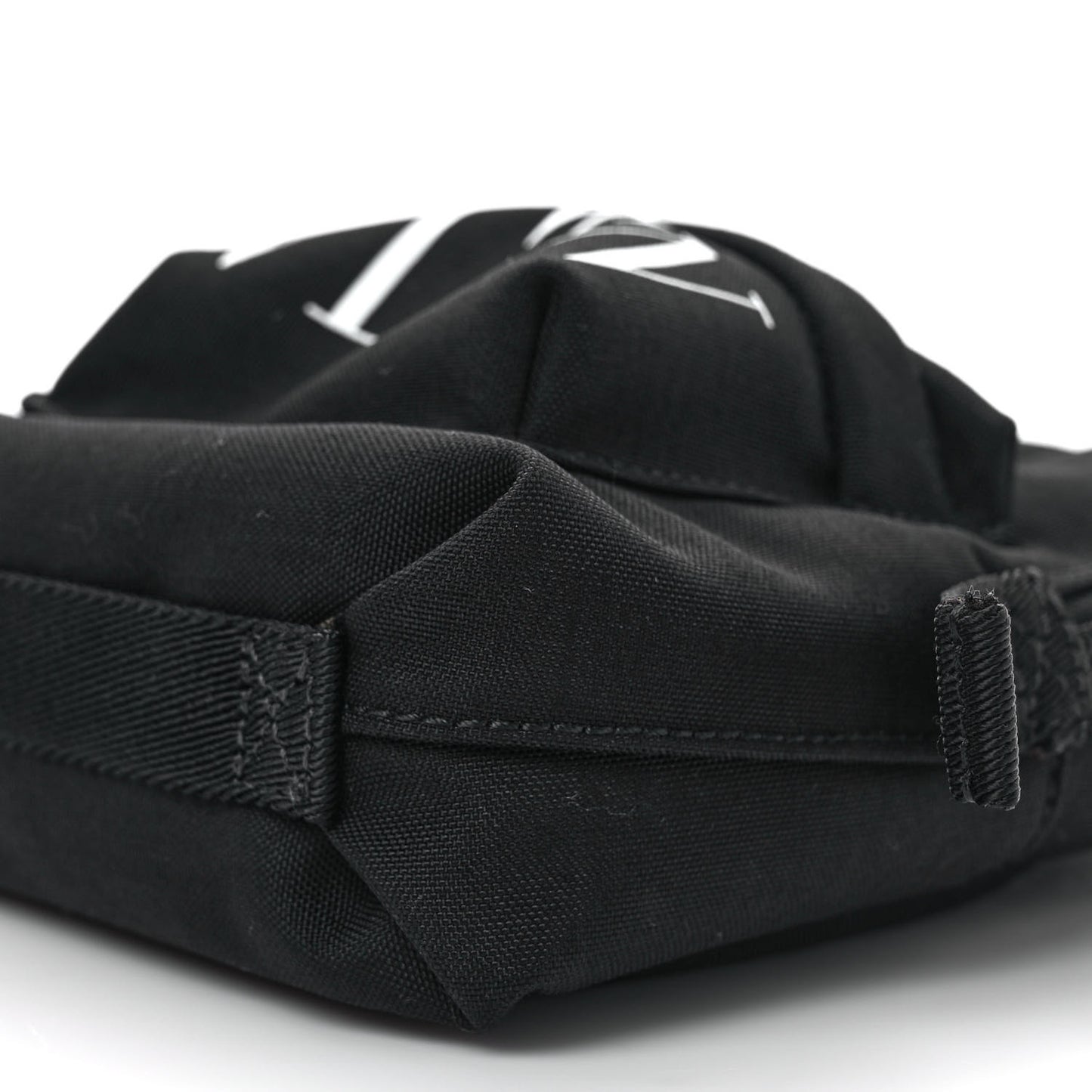Nylon VLTN Print Mini Backpack Black White