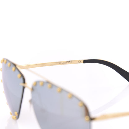 Louis Vuitton The Party Aviator Sunglasses Z0911U Blue 9 of 19