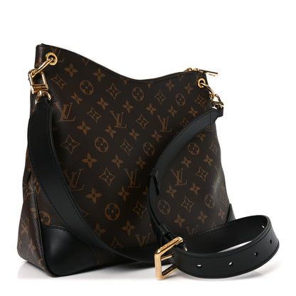 Louis Vuitton Monogram Odeon MM Black 3 of 9