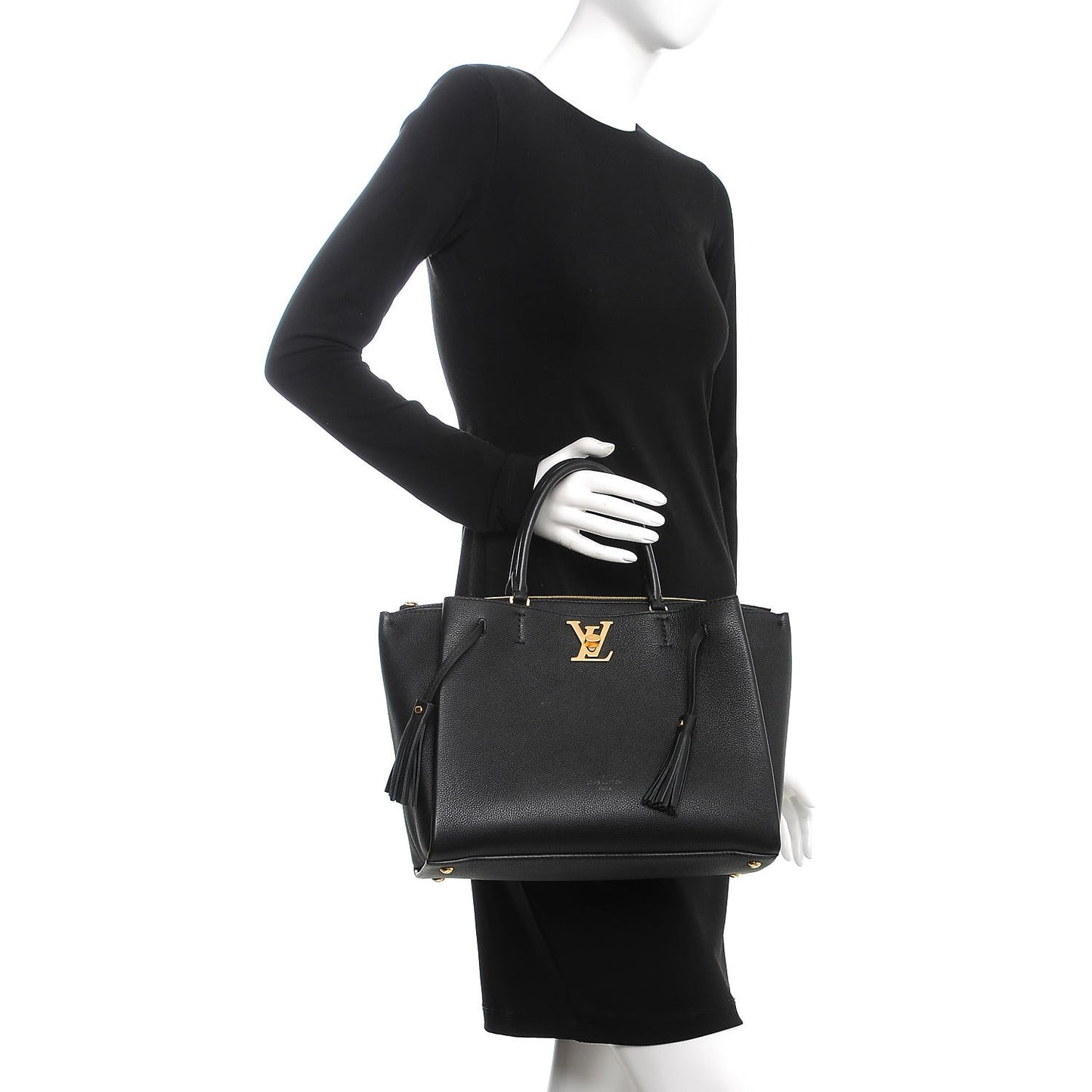 Calfskin Lockmeto Black