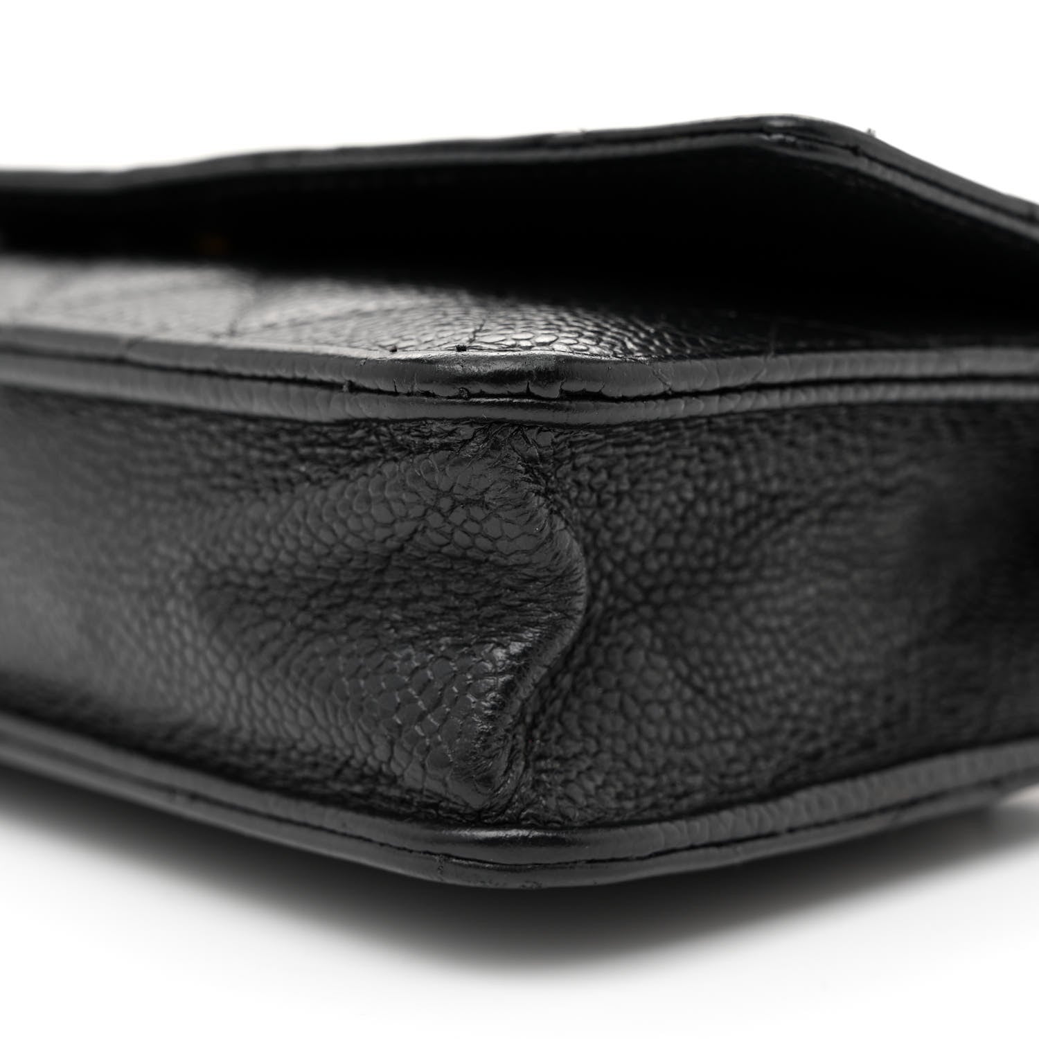 Chanel Caviar Quilted Wallet on Chain WOC Black 10 of 15