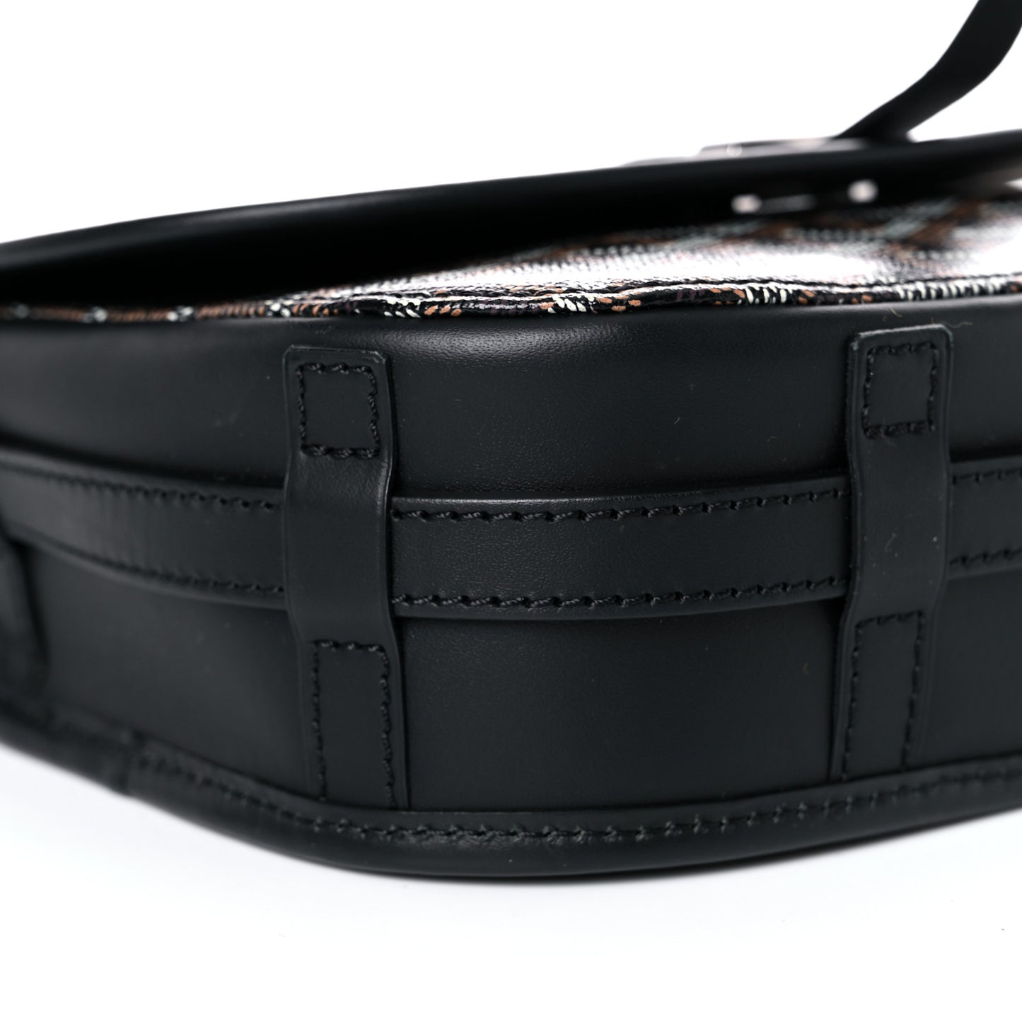 Goyardine Belvedere II PM Messenger Bag Black