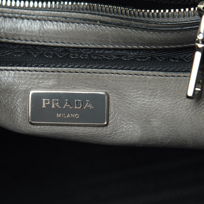 Prada Glace Calf Twin Pocket Tote Marmo 8 of 20