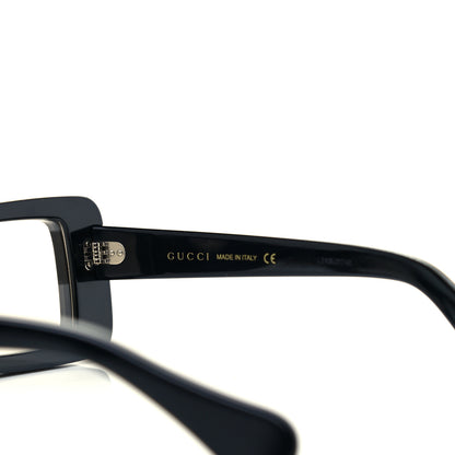 Gucci Acetate Rectangle Sunglasses GG0873S Black Yellow 6 of 8