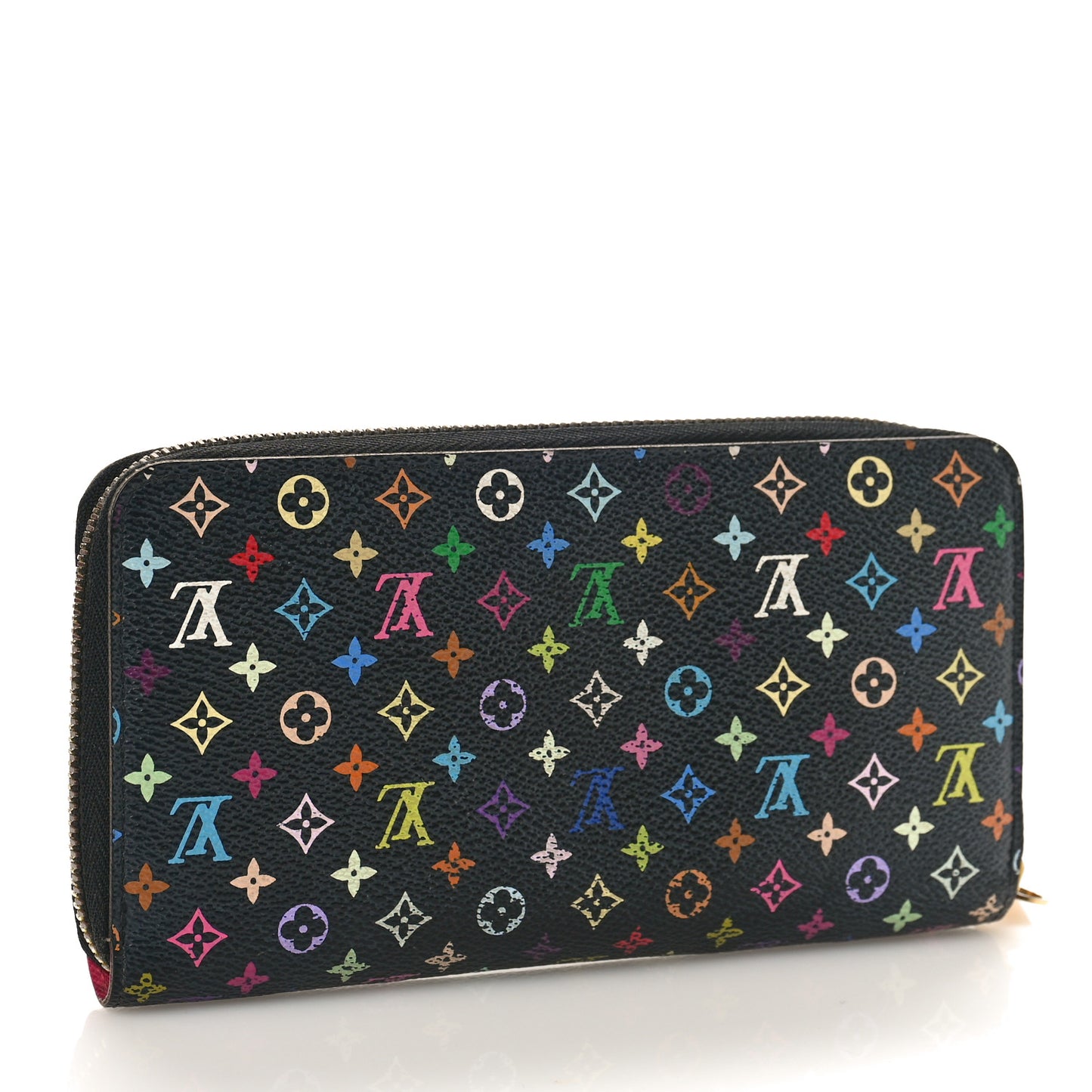 Monogram Multicolor Zippy Wallet Black Grenade
