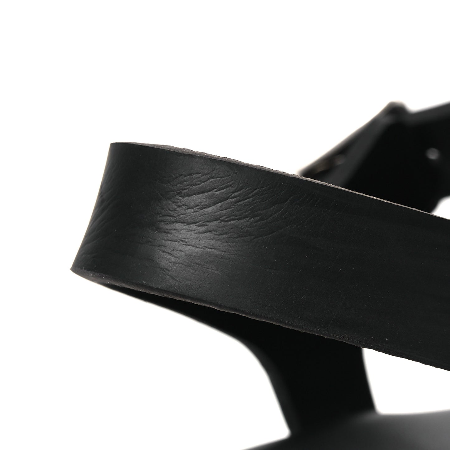 Foam Rubber Triangle Logo Monolith 55mm Cage Sandals 36 Black