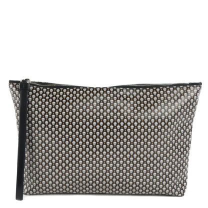 Alexander McQueen Coated Canvas Mini Skull Zipped Pouch 1 of 7