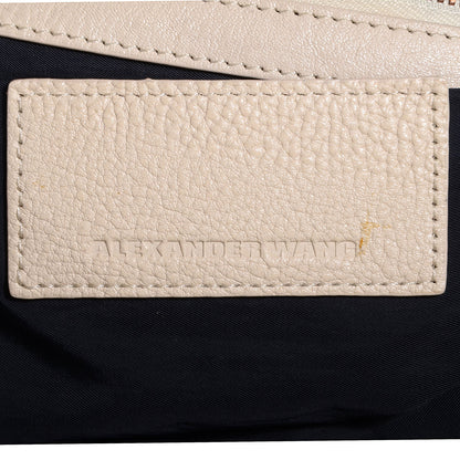 Alexander Wang Pebbled Calfskin Large Emile Eggshell 6 of 6