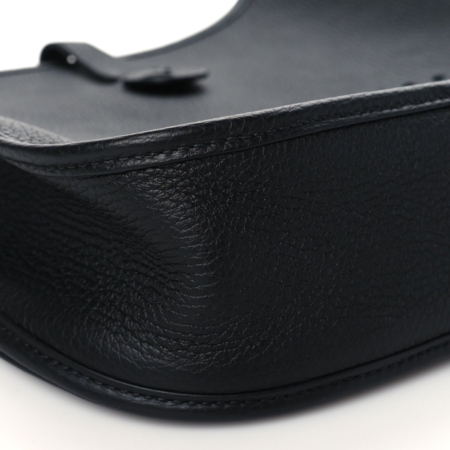 Hermes Taurillon Clemence Evelyne III PM Black 9 of 10