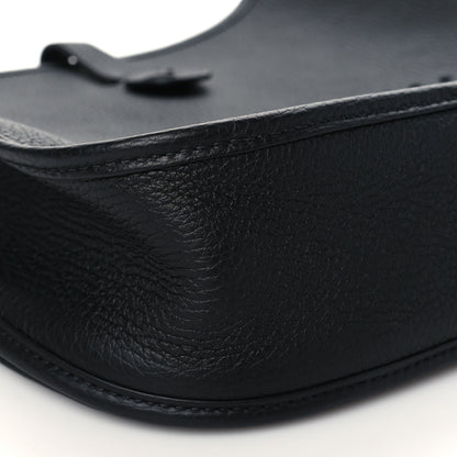 Hermes Taurillon Clemence Evelyne III PM Black 9 of 10