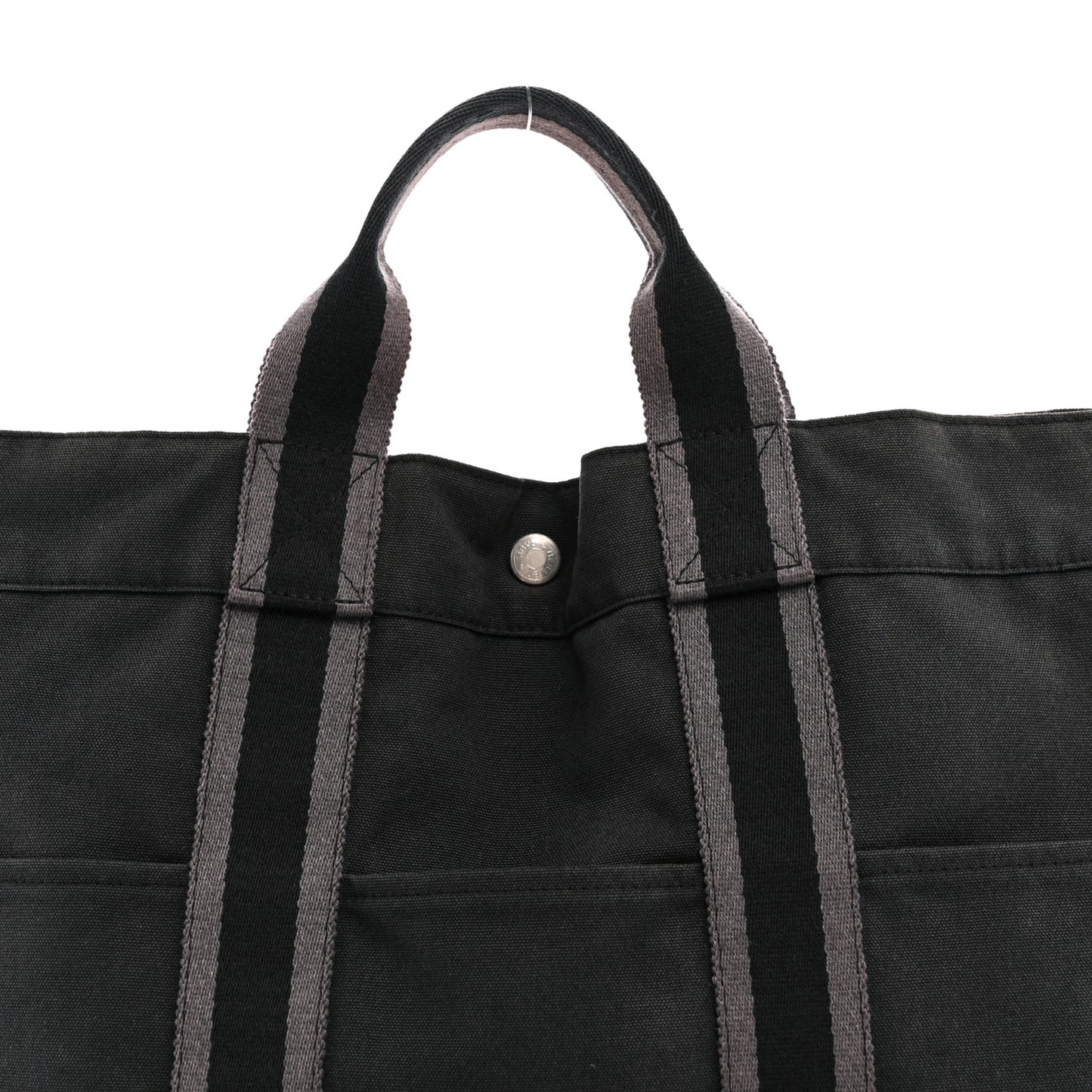 Canvas Herline MM Tote Black