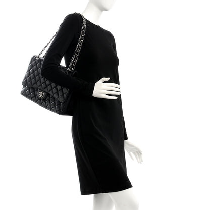 Chanel Caviar Quilted Maxi Single Flap Black 2 of 8