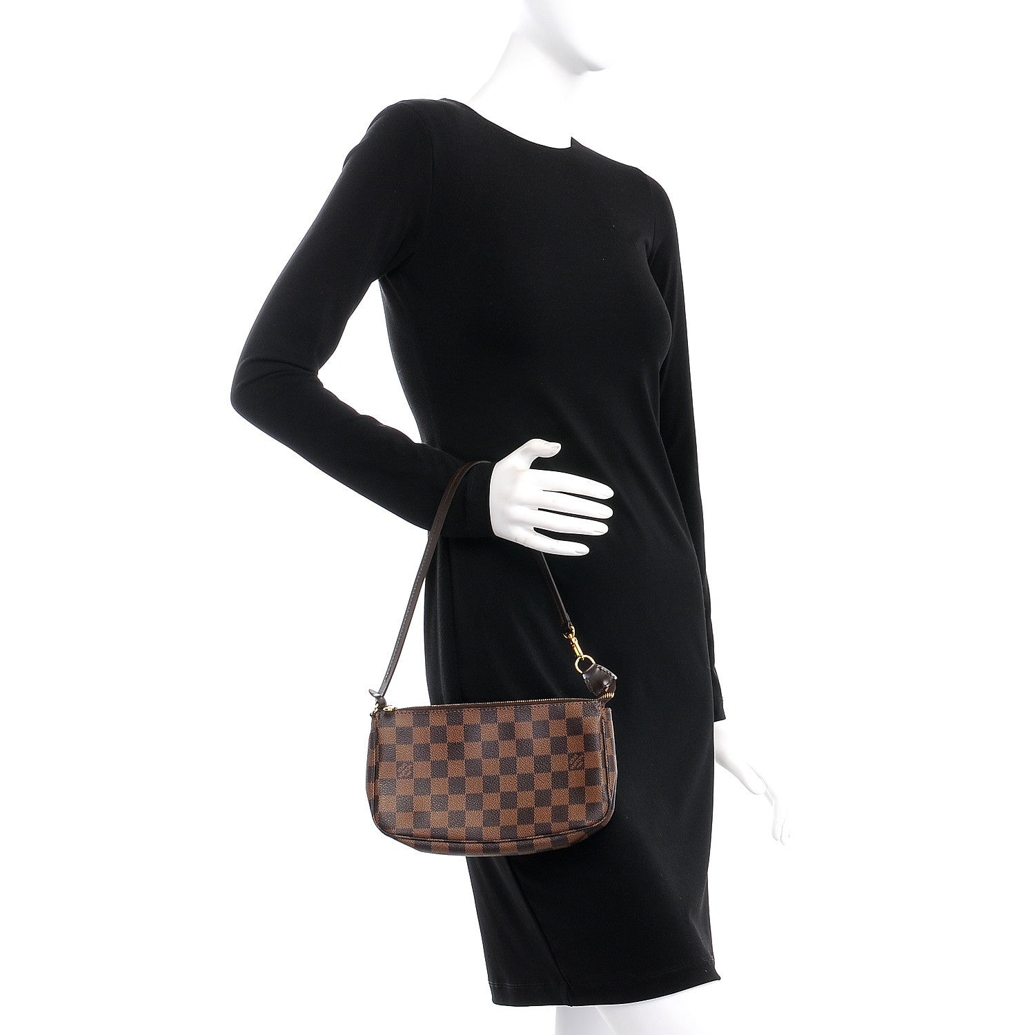 Louis Vuitton Damier Ebene Pochette Accessories NM 2 of 9
