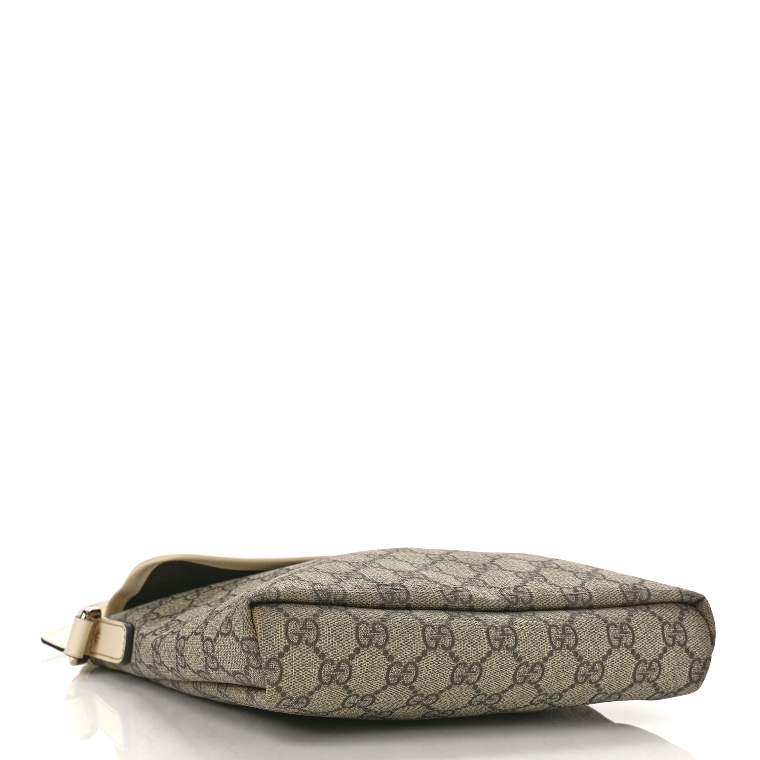 Gucci GG Plus Monogram Small Flap Messenger Bag Beige Off White 4 of 12