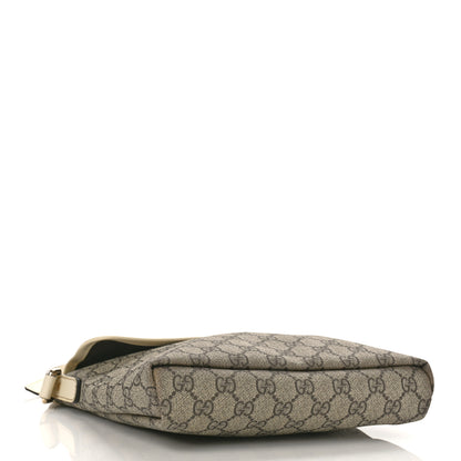 Gucci GG Plus Monogram Small Flap Messenger Bag Beige Off White 4 of 12