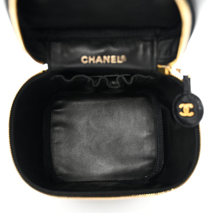 Chanel Caviar Vanity Cosmetic Case Black 5 of 14