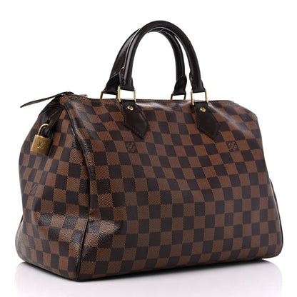 Louis Vuitton Damier Ebene Speedy 30 3 of 18