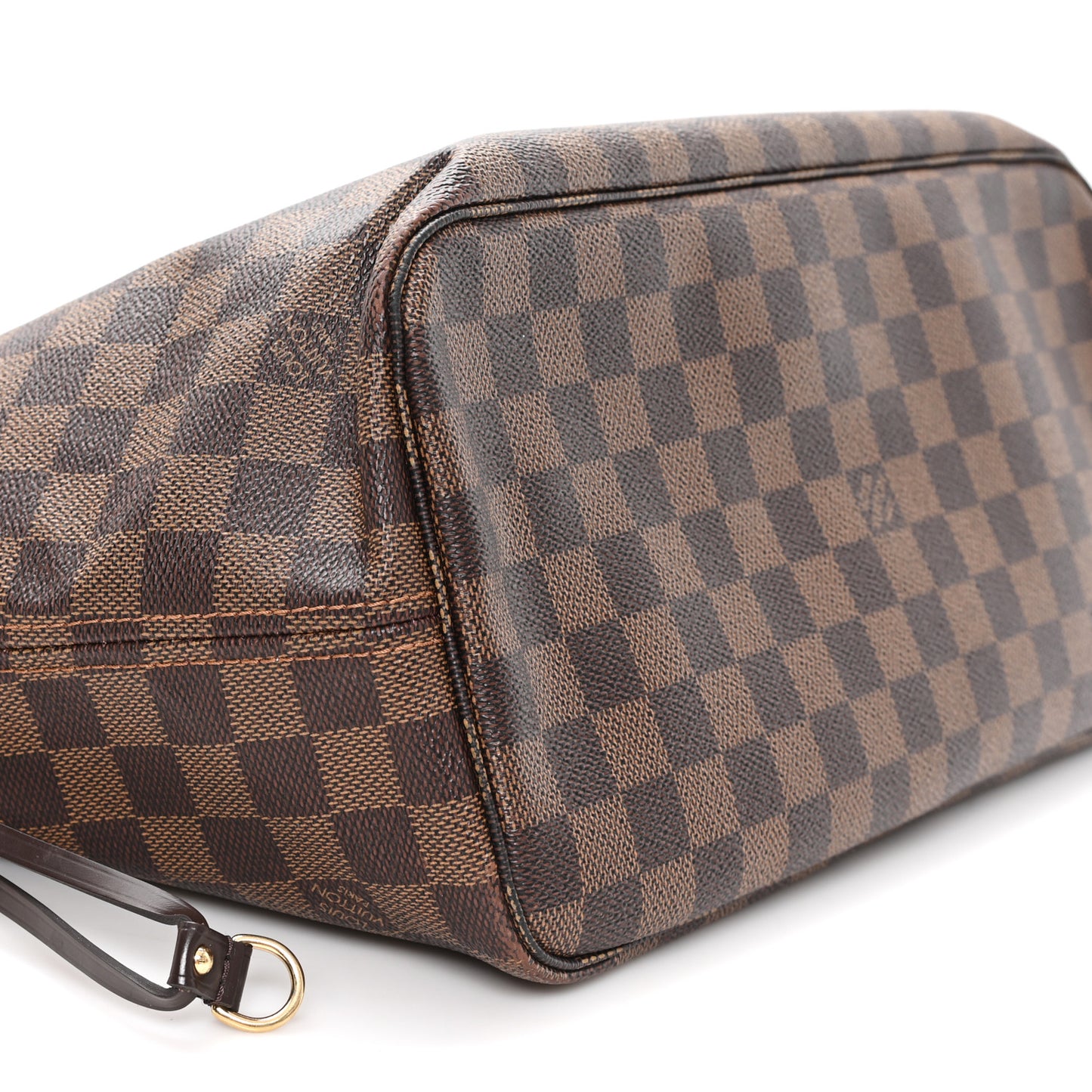Damier Ebene Neo Neverfull MM Rose Ballerine