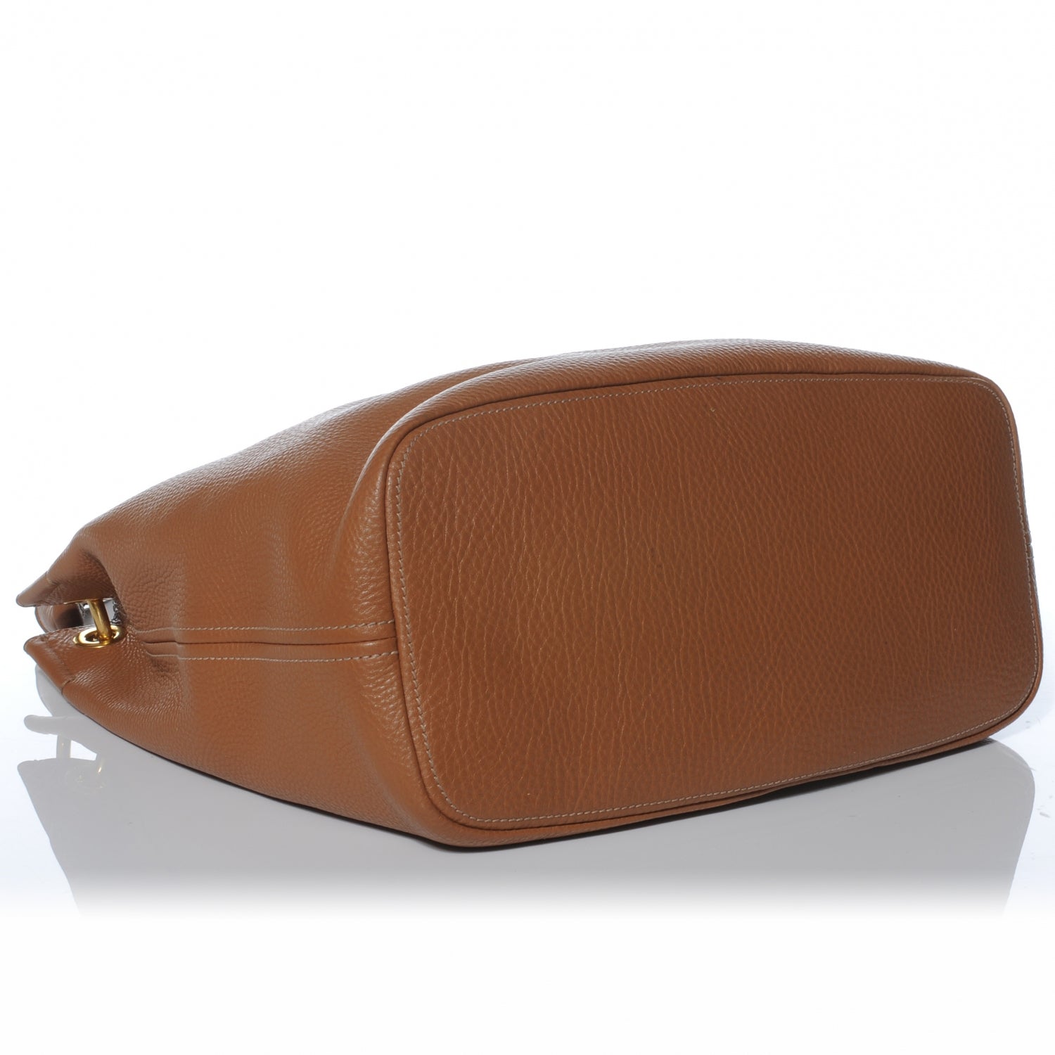 Prada Vitello Daino Leather Hobo Cuoio 4 of 8