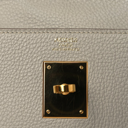 Hermes Togo Kelly Retourne 32 Gris Perle 6 of 12