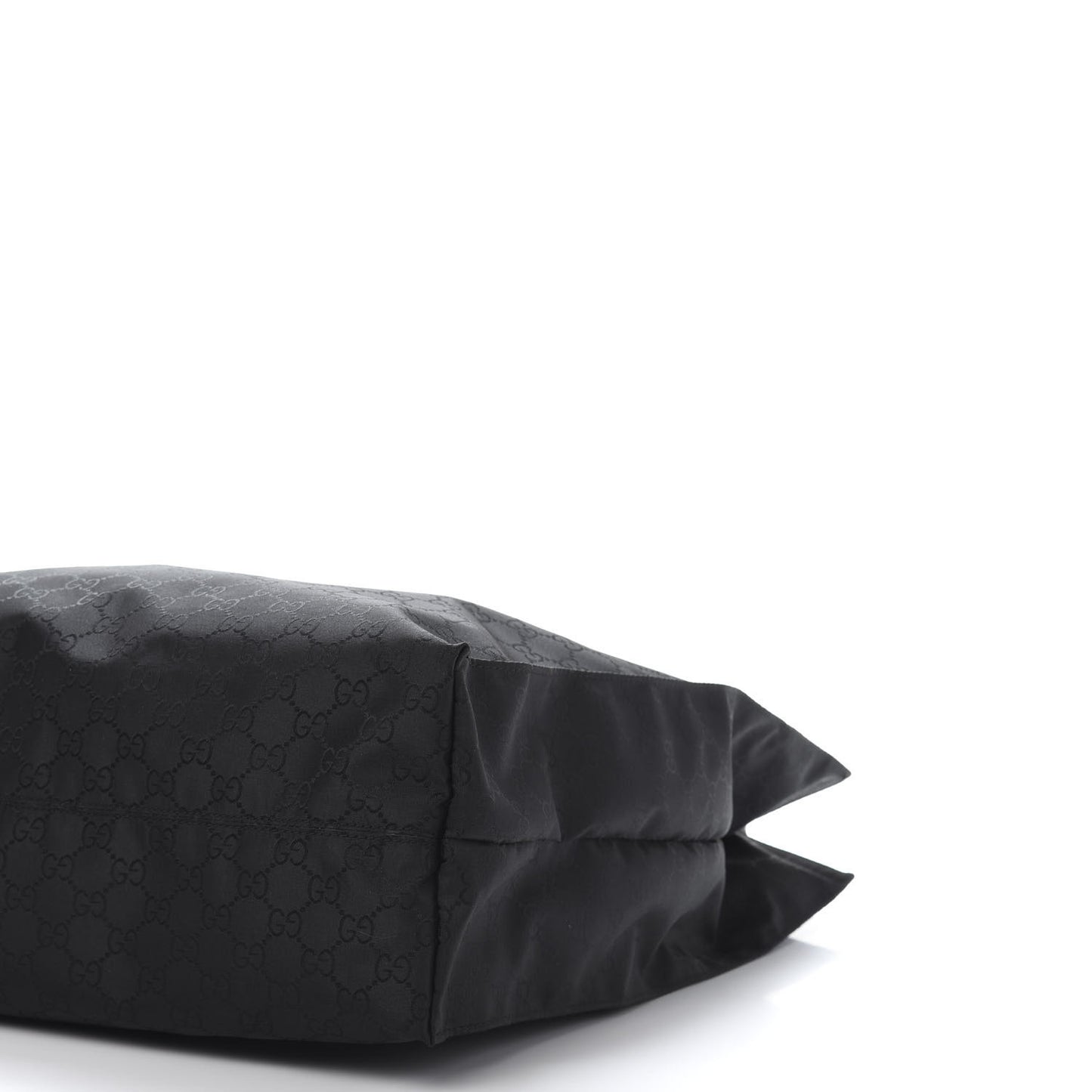 Nylon Monogram Vertical Tote Black