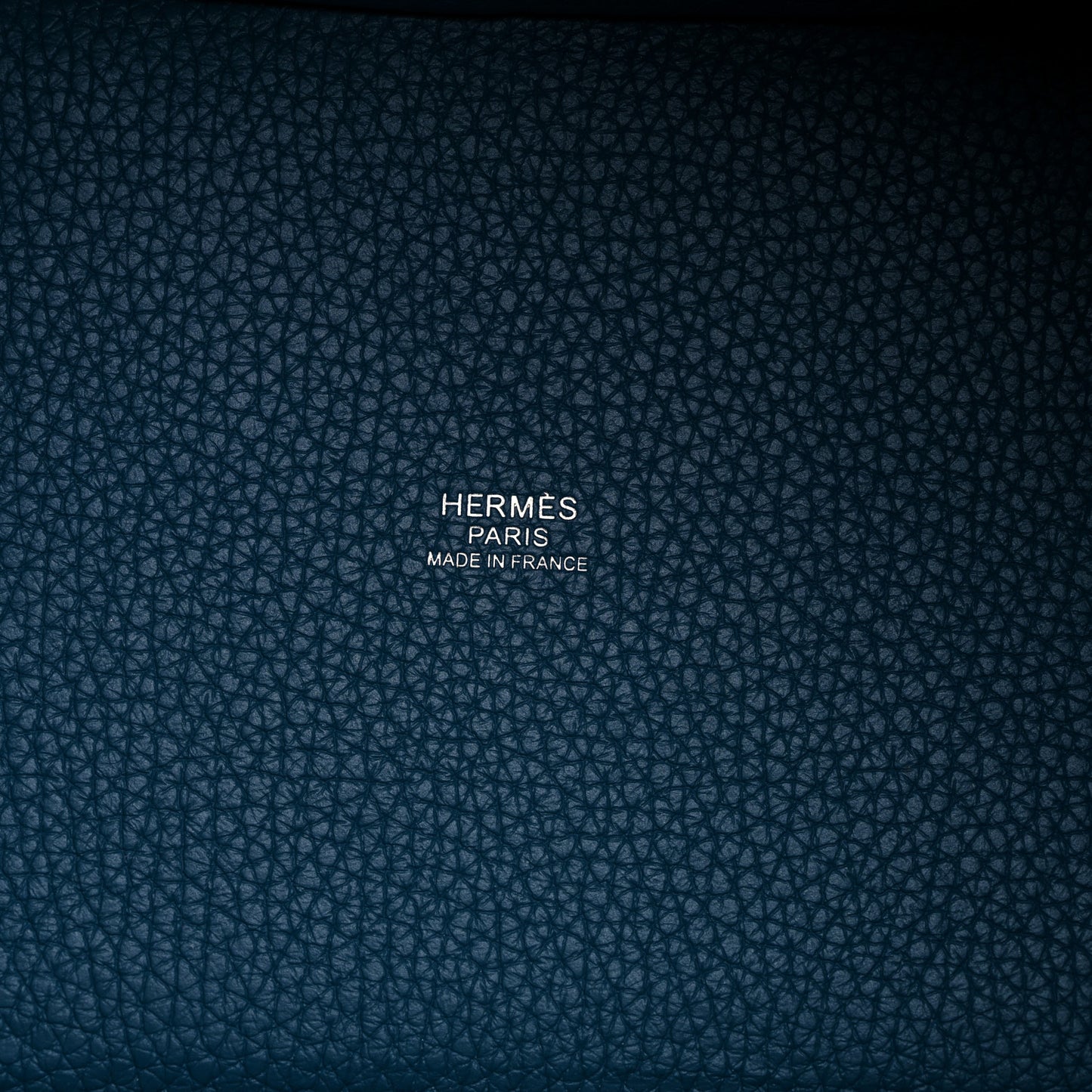 Taurillon Clemence Casaque Picotin Lock 18 PM Vert Bosphore Vert Cypress