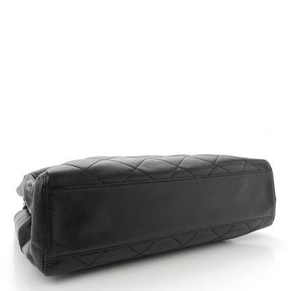 Chanel Caviar Quilted Flap Shoulder Bag Black 4 of 14