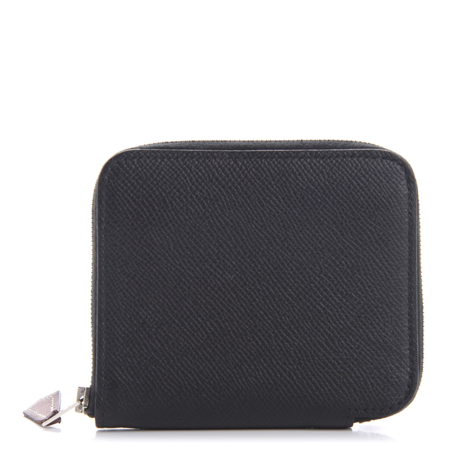Hermes Epsom Silk'in Compact Wallet Black 1 of 6