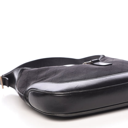 Gucci Monogram Jackie O Hobo Black 9 of 12