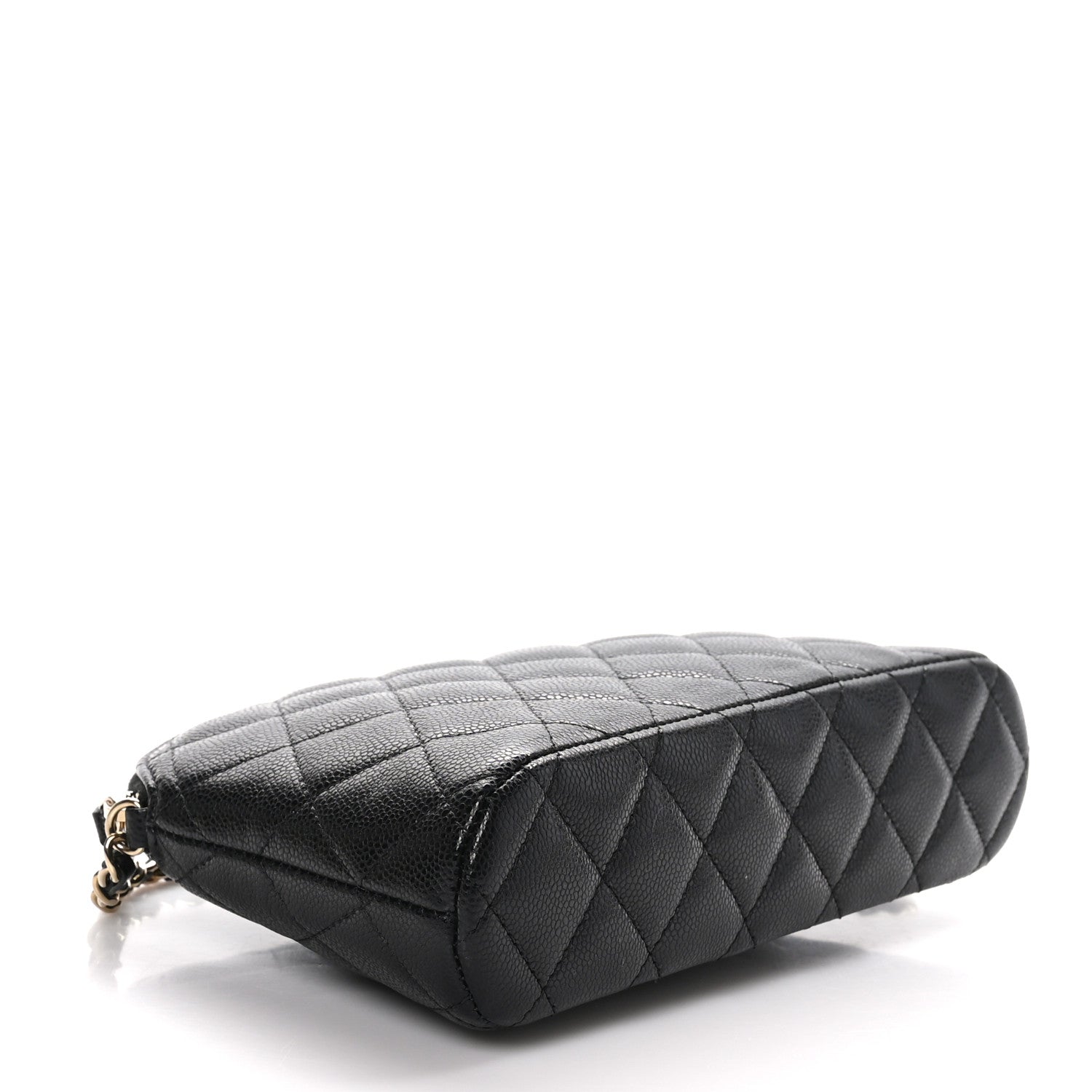 Chanel Caviar Quilted Classic Clutch with Chain Black 4 of 10