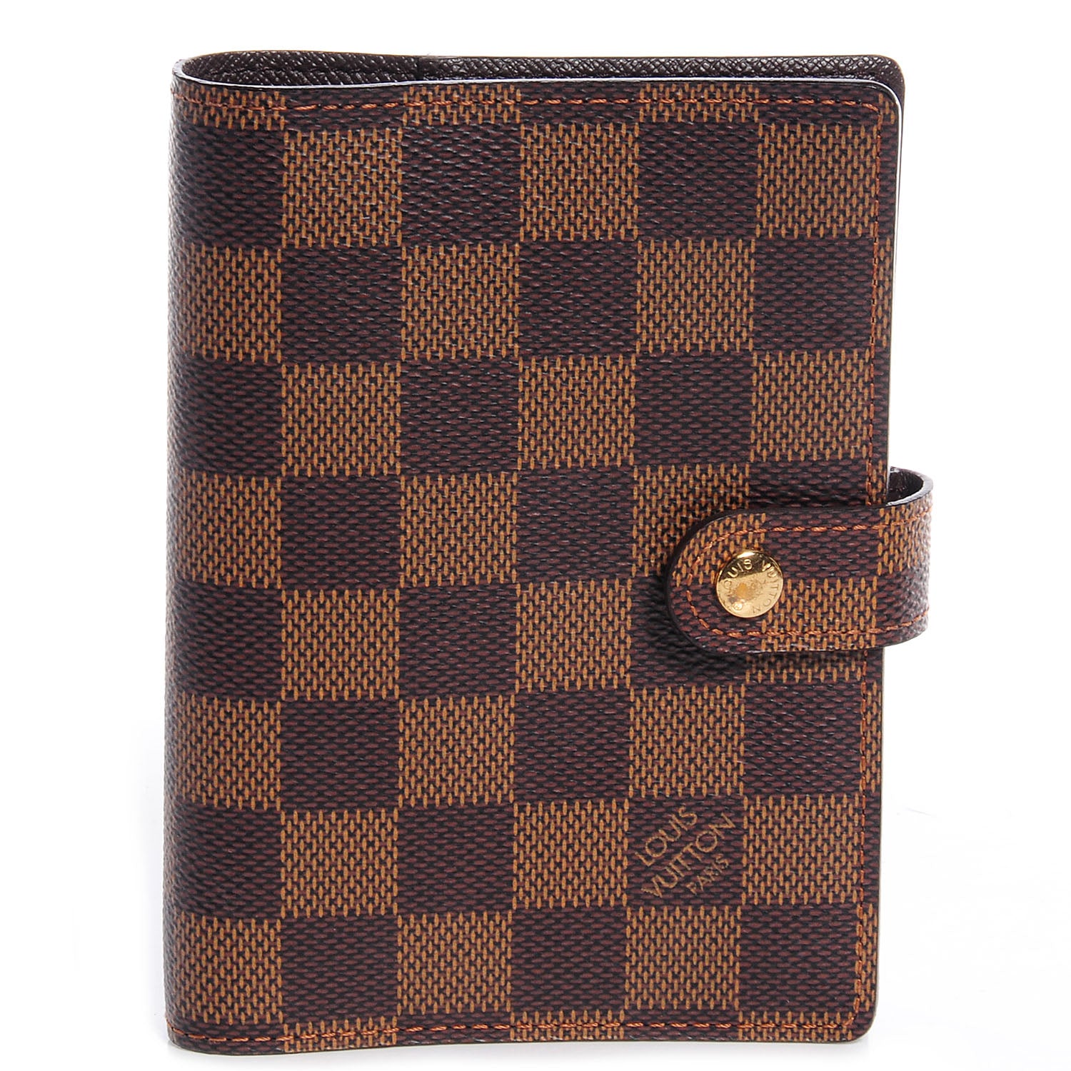 Louis Vuitton Damier Ebene Small Ring Agenda 1 of 8
