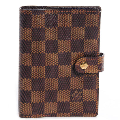 Louis Vuitton Damier Ebene Small Ring Agenda 1 of 8