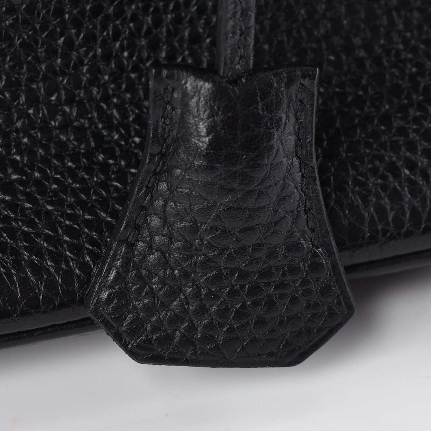Taurillon Clemence Birkin 30 Black