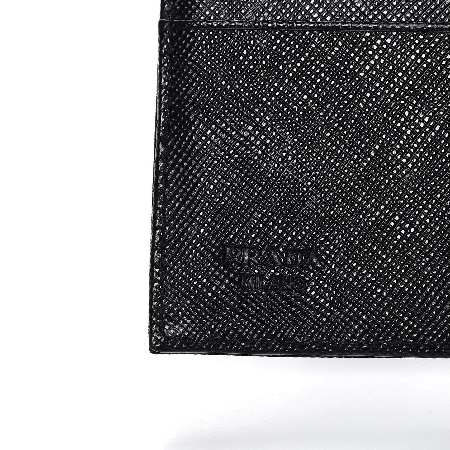 Tessuto Nylon French Wallet Black