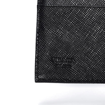 Prada Tessuto Nylon French Wallet Black 7 of 10