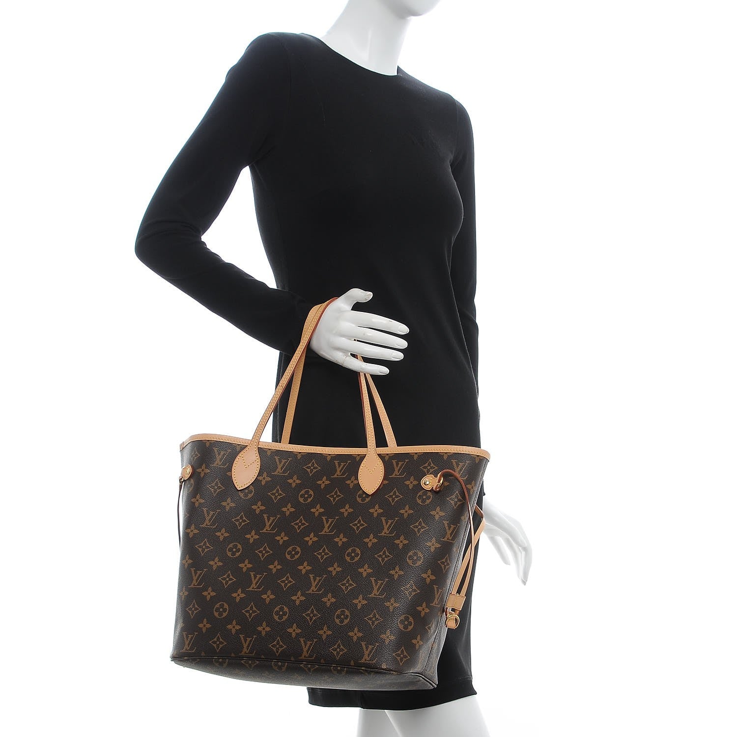 Louis Vuitton Monogram Neo Neverfull MM 2 of 9