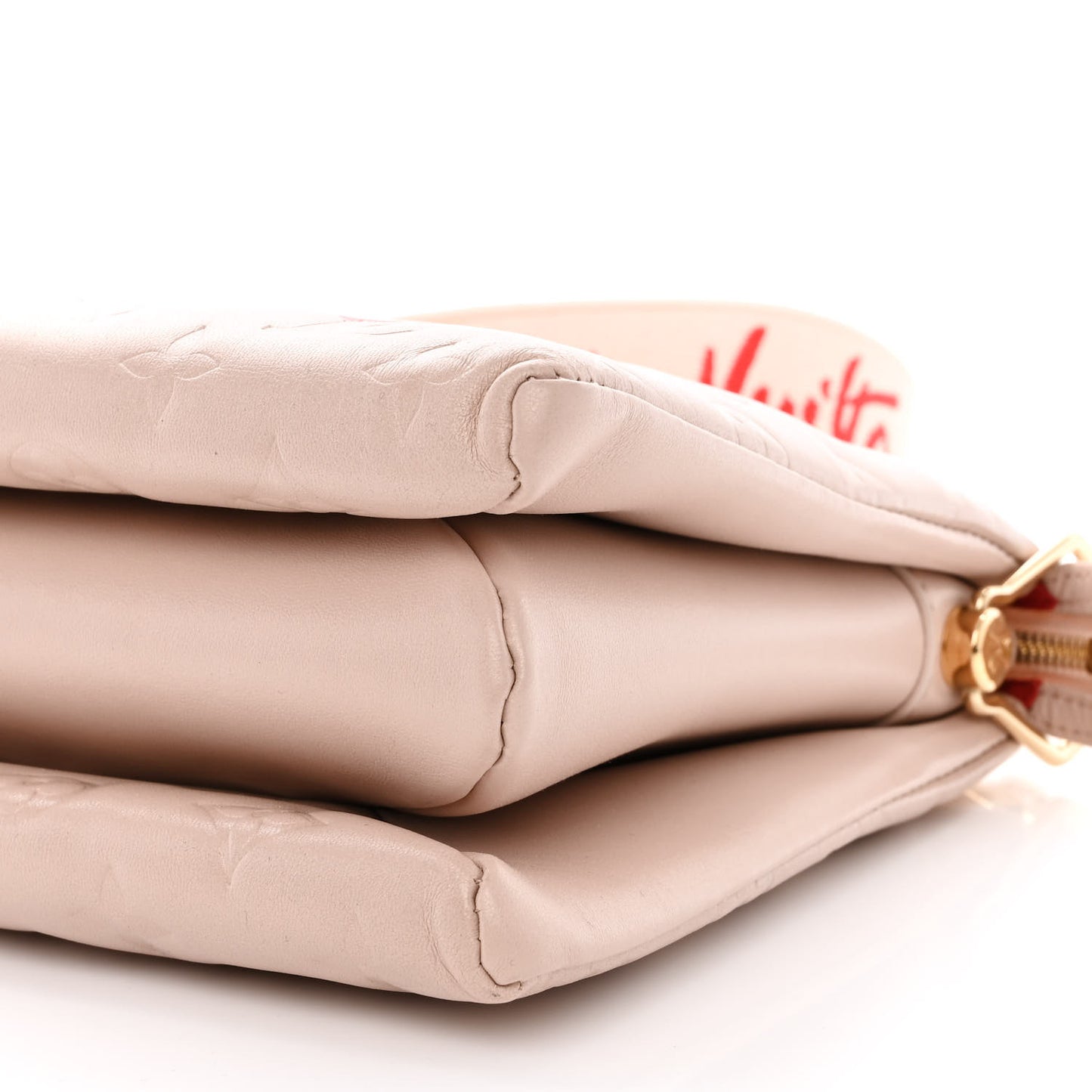 Lambskin Embossed Monogram Fall In Love Coussin PM Dragée Light Pink