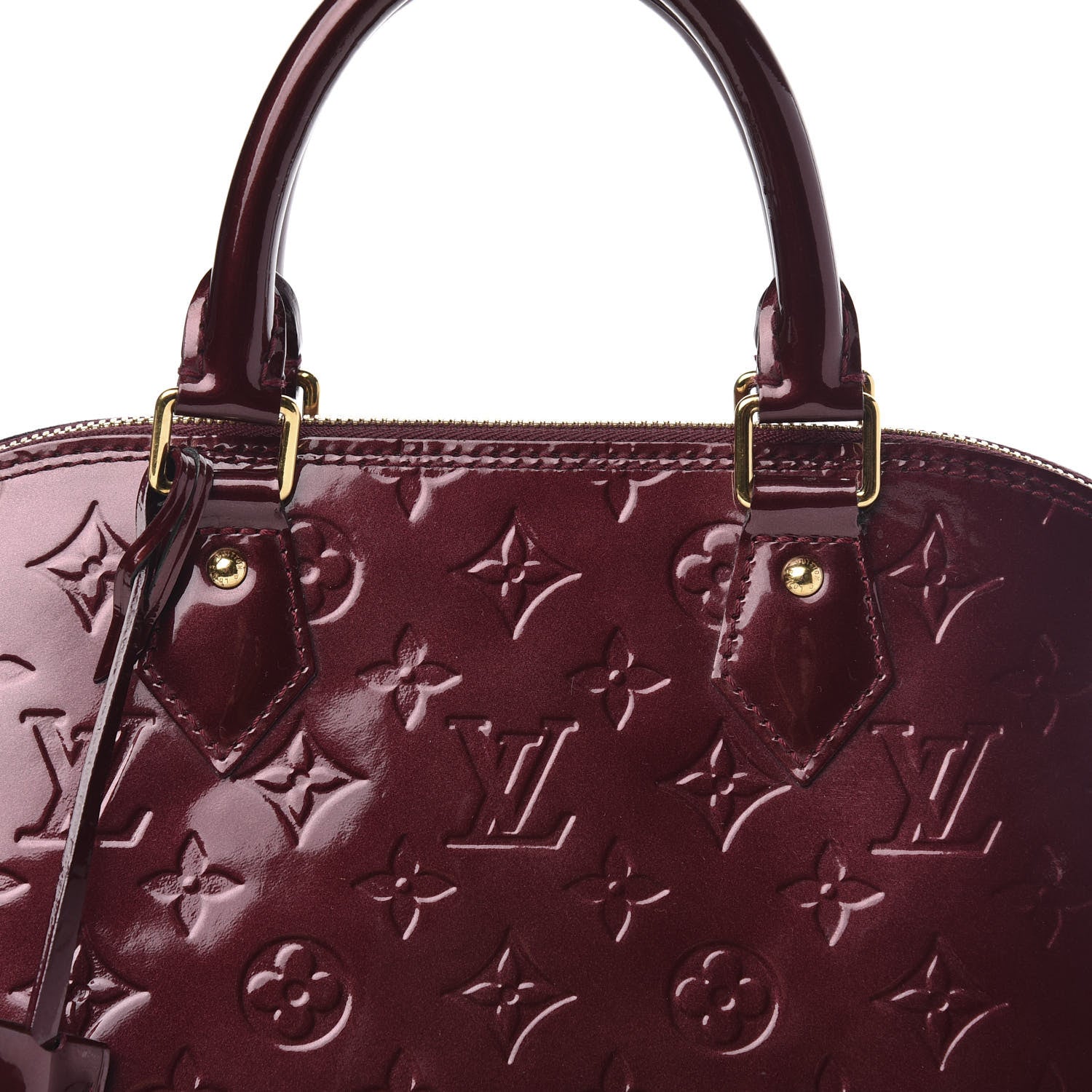 Louis Vuitton Vernis Alma PM Amarante 9 of 9