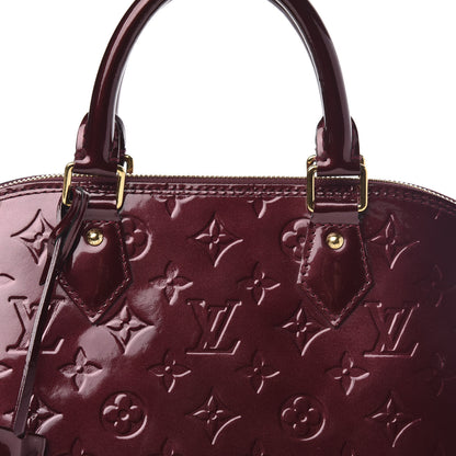 Louis Vuitton Vernis Alma PM Amarante 9 of 9