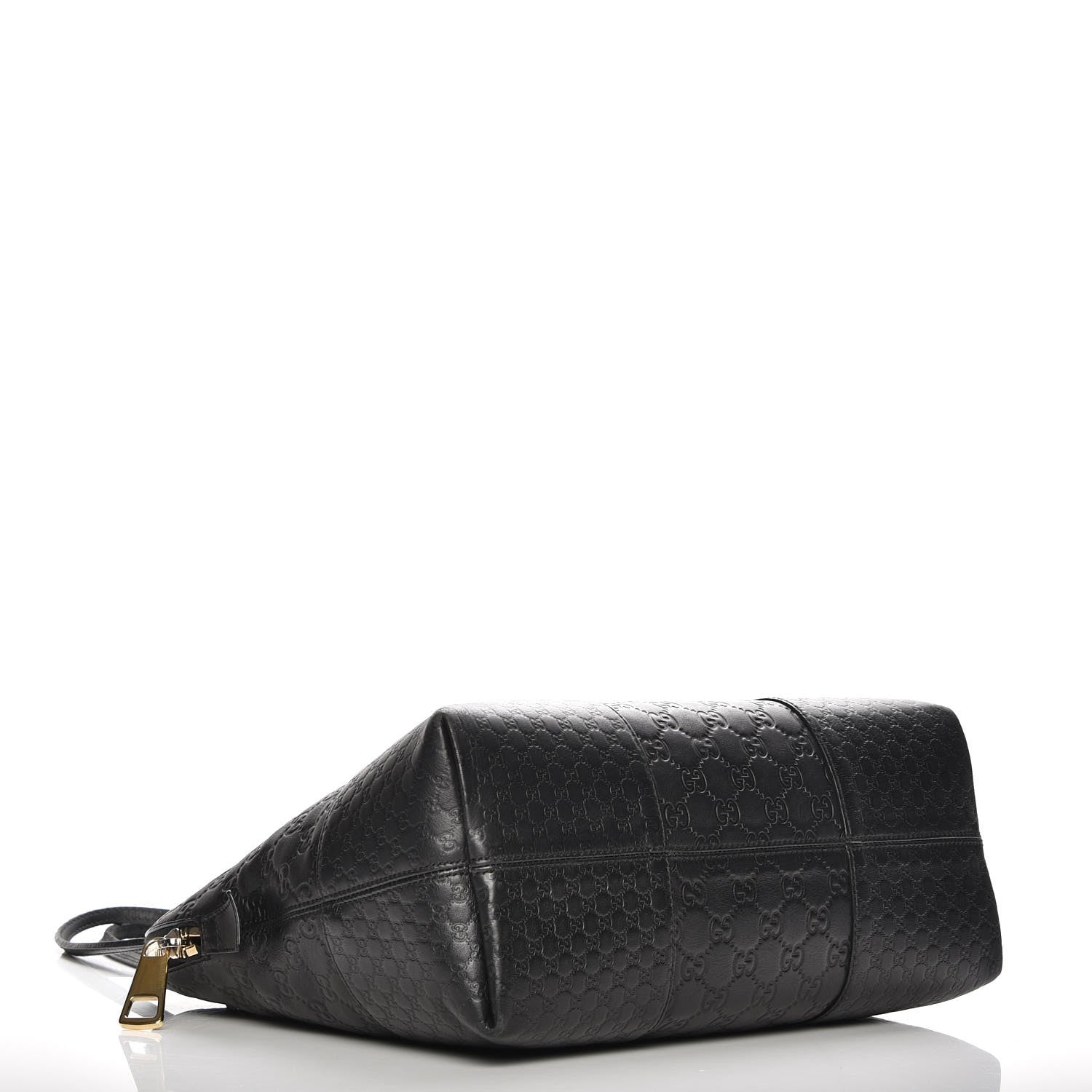 Gucci Guccissima Medium Bree Shoulder Bag Black 4 of 12
