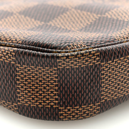 Louis Vuitton LOUIS VUITTON Damier Ebene Mini Pochette Accessories 7 of 8