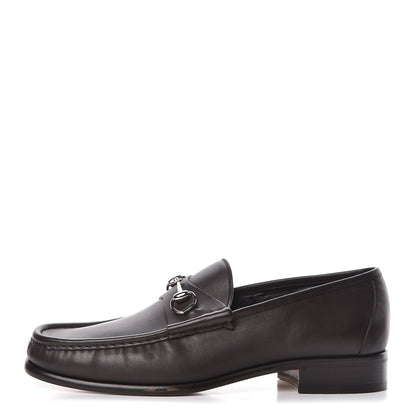 Gucci Calfskin Mens 1953 Horsebit Loafers 12 Marrone 1 of 10